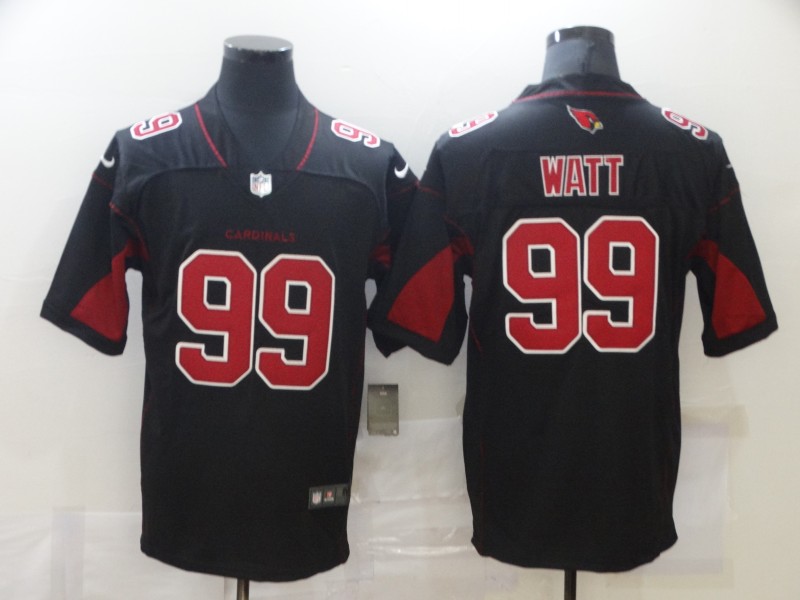 Men Arizona Cardinals #99 Watt Black Nike Vapor Untouchable Limited NFL Jerseys->arizona cardinals->NFL Jersey